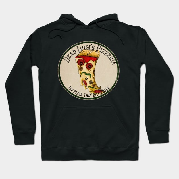 Dead Luigi's Pizzeria Hoodie by ArtsofAll